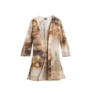 Traveler’s Collection by Chico’s Open Topper Kimono